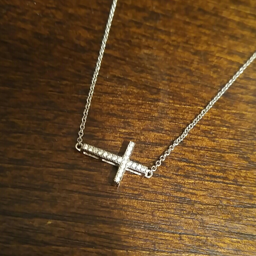 Sterling Silver Cross Necklace